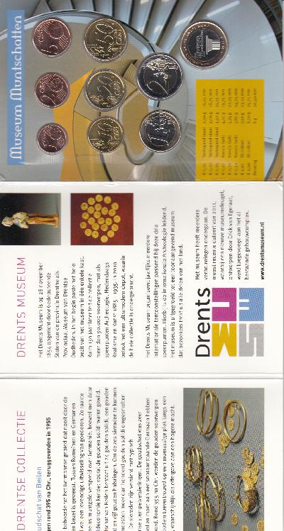 Beschrijving: 3,88 Euro ORIGIN.SET(8) COINFAIR DRENTS MUSEUM